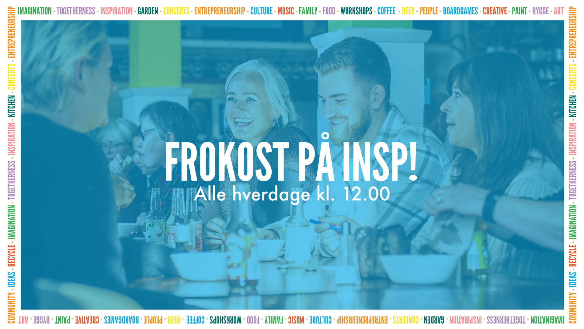 Nyd en bæredygtig frokost hos INSP! i Roskilde