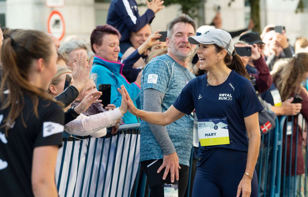 Kronprinsessen løber med på One Mile i Kolding 
