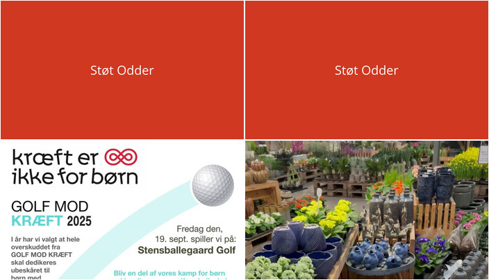 Nyt fra Midtjysk blomstermarked  og StensballeGaard Golfklub