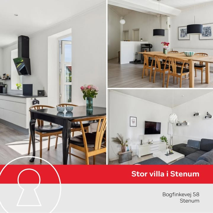 Stor familievilla i Stenum med masser af muligheder