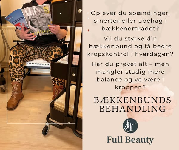 Full Beauty Aalborg tilbyder bækkenbundsbehandling uden operation eller ubehag