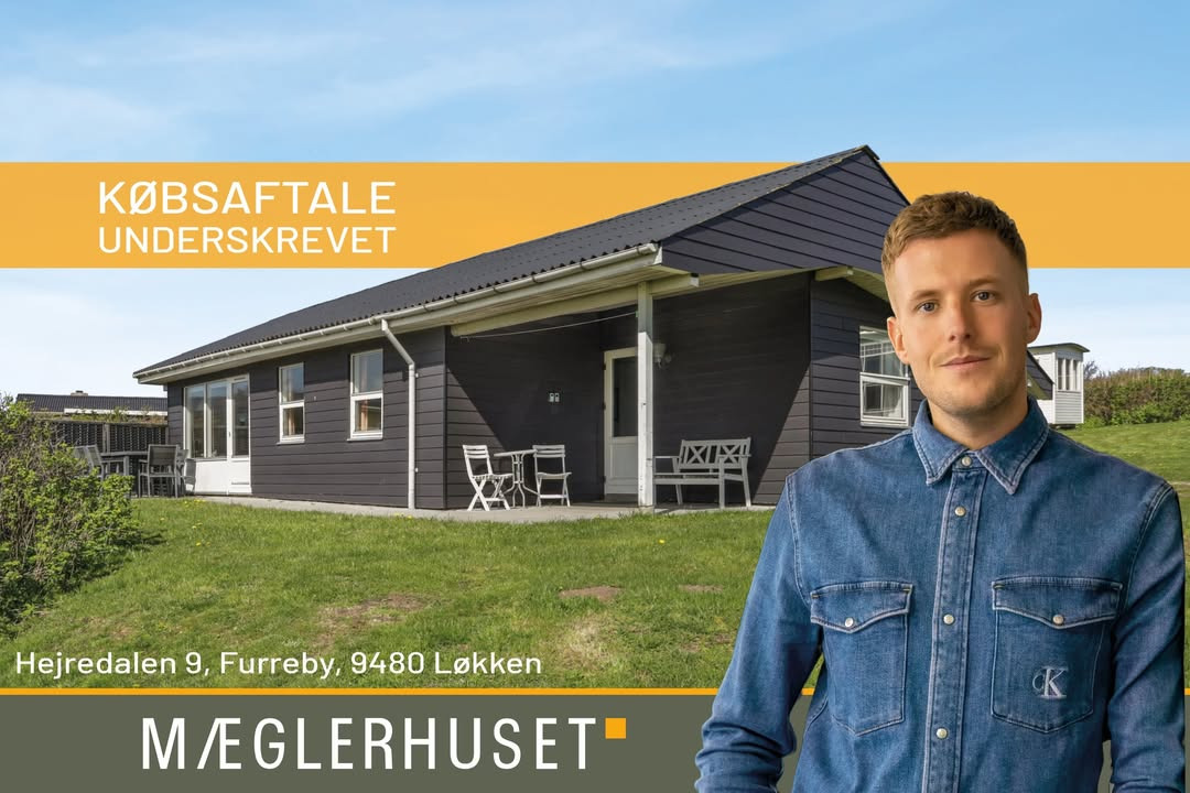 Mæglerhuset Vestkysten I/S underskriver købsaftale for sommerhus i Furreby