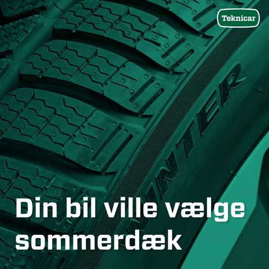 Hadsund Autohandel ApS opfordrer til hjulskifte fra vinterdæk til sommerdæk