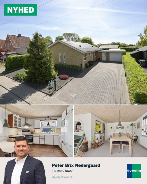 Familievenlig villa i Vrå: Nybolig Brønderslev & Vrå præsenterer Møllevej 24