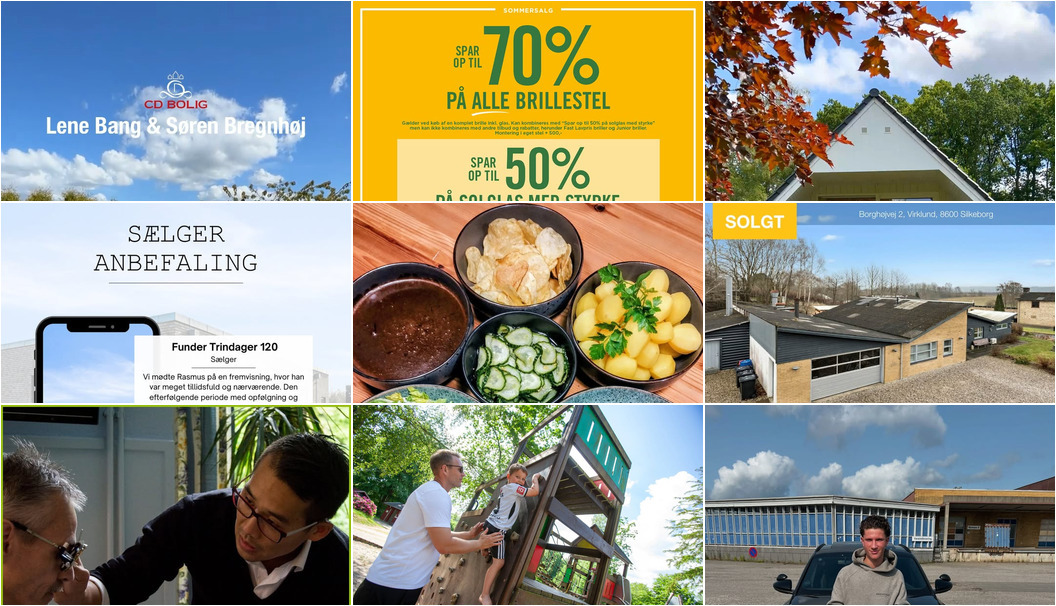 Nyt fra Bentzens Køreskole, EDC Torben Larsen, Hjemmeoptik v/Peter F Nielsen og 7 andre