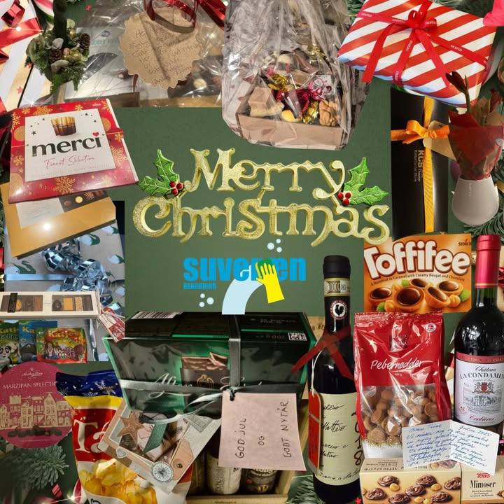 Suveræn Rengøring ønsker glædelig jul og takker for støtte