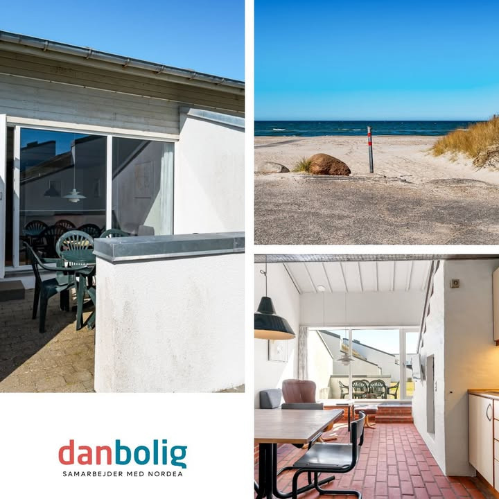 Skøn feriebolig i første klitrække ved Tranum Strand til salg