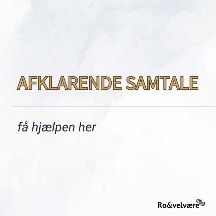 Ro & velvære tilbyder gratis afklarende samtale til nye klienter