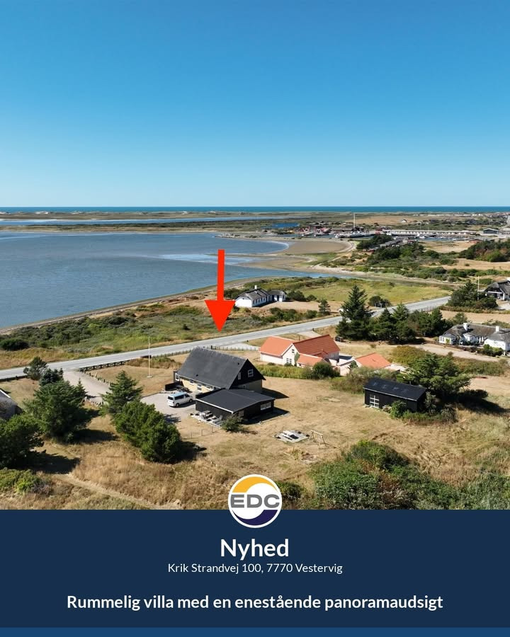 EDC Hurup Thy har sat rummelig villa med panoramaudsigt til salg