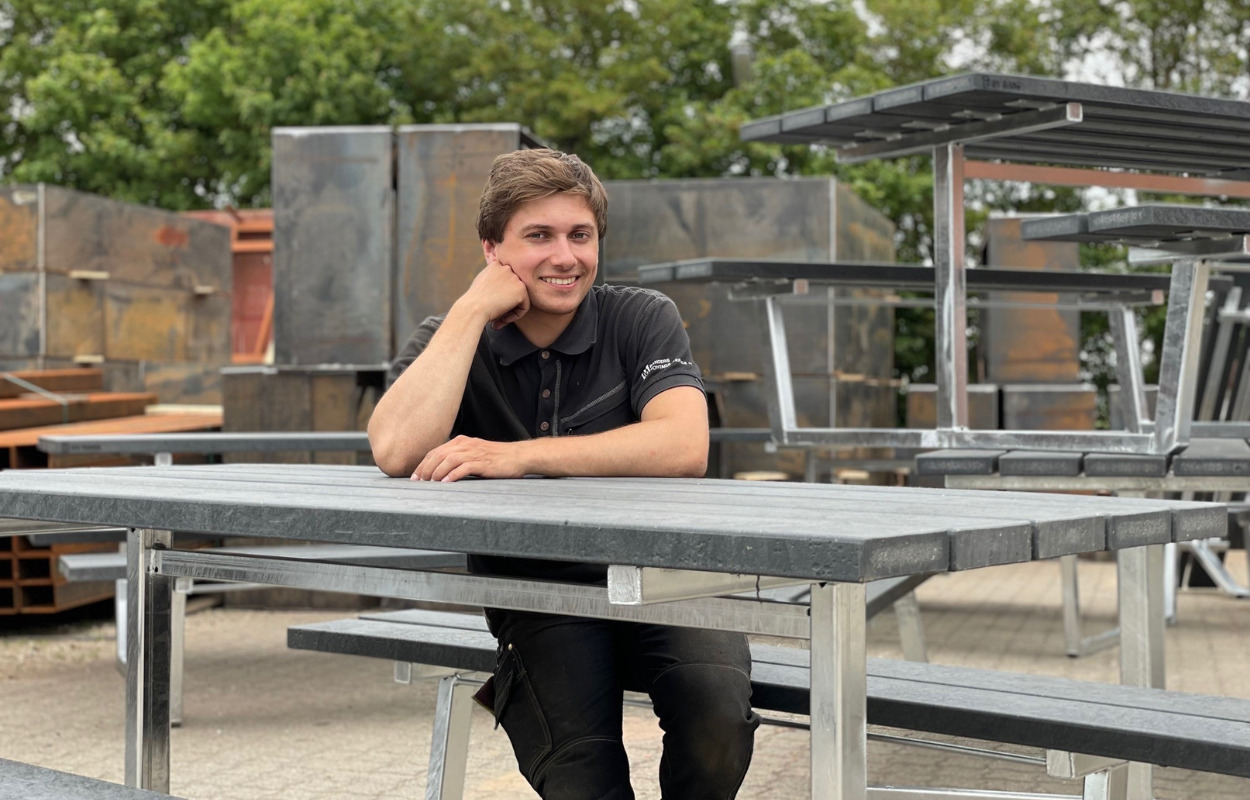 Nikita Maslennikov gik fra arbejdsmand til Digital Marketing Manager hos BY BANG A/S