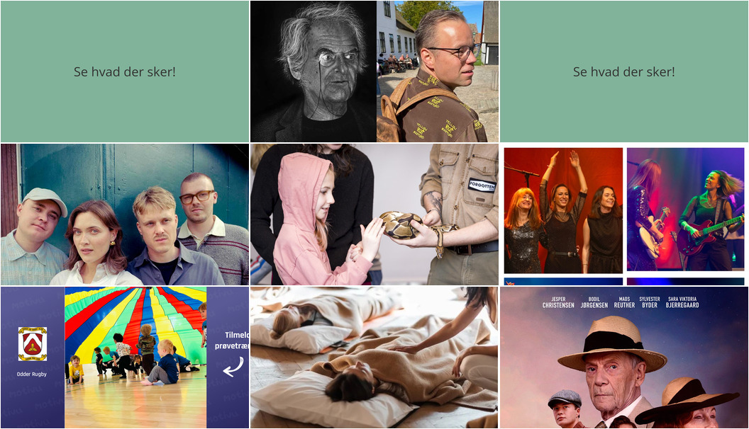 Oplev en spændende weekend i Odder med musik, natur og afslapning