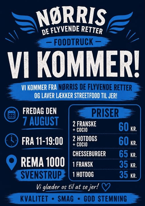Nørris Multifirma ApS laver frokost og aftensmad i Rema 1000 i Svenstrup