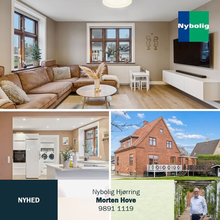 Murermestervilla i Hjørring med charme fra Nybolig Hjørring v/Morten Hove