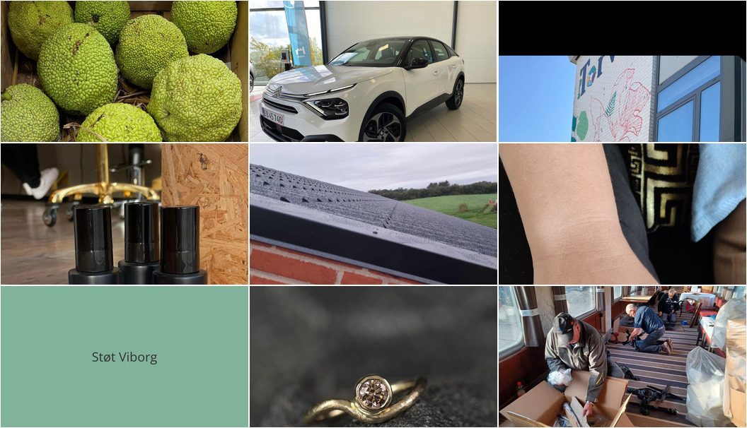 Nyt fra Smykkedesigner Helga Winther, Scandia Ekspressen, Guldsmed Ø og 5 andre