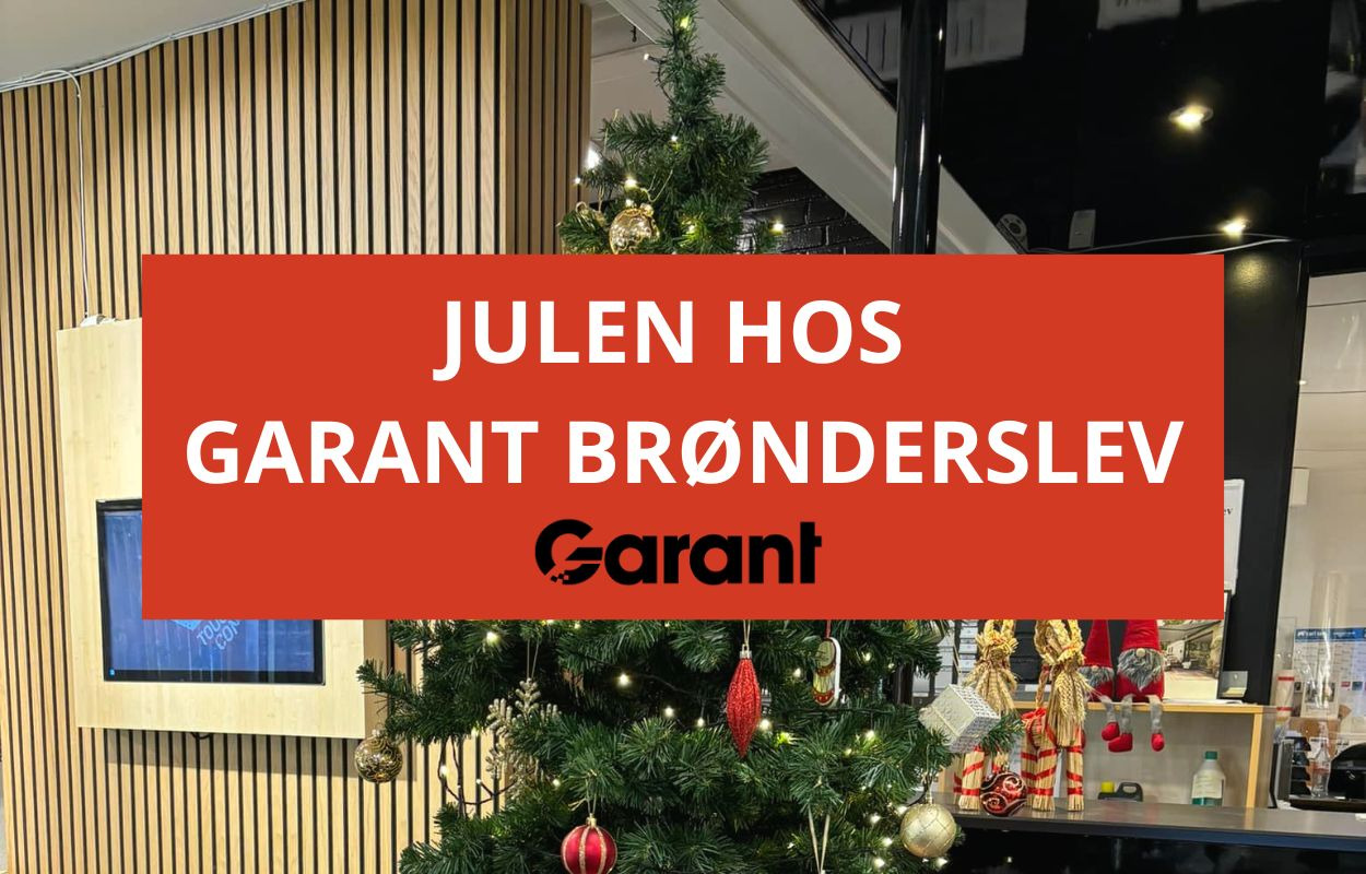 Garant Brønderslev: Se åbningstider over julen her