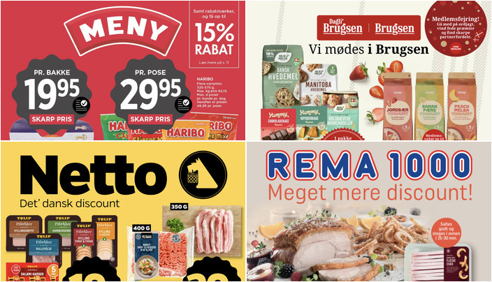Spier PS vin til 40 kr. og Haribo slikpose til 15 kr. - se de lokale dagligvaretilbud