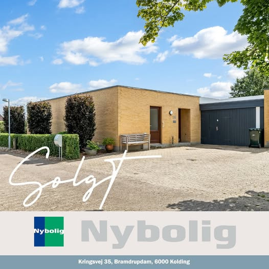 Nybolig Kolding fejrer salg af Kringsvej 35 i Bramdrupdam, Kolding