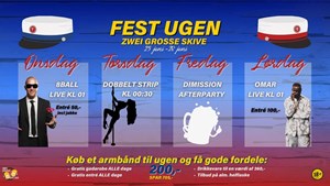 Fest ugen 2025 skydes i gang på Zwei Grosse Skive