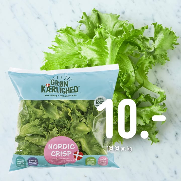 Prøv Nordic Crisp-salat fra REMA 1000 Hadsund: bæredygtighed og smag i ét