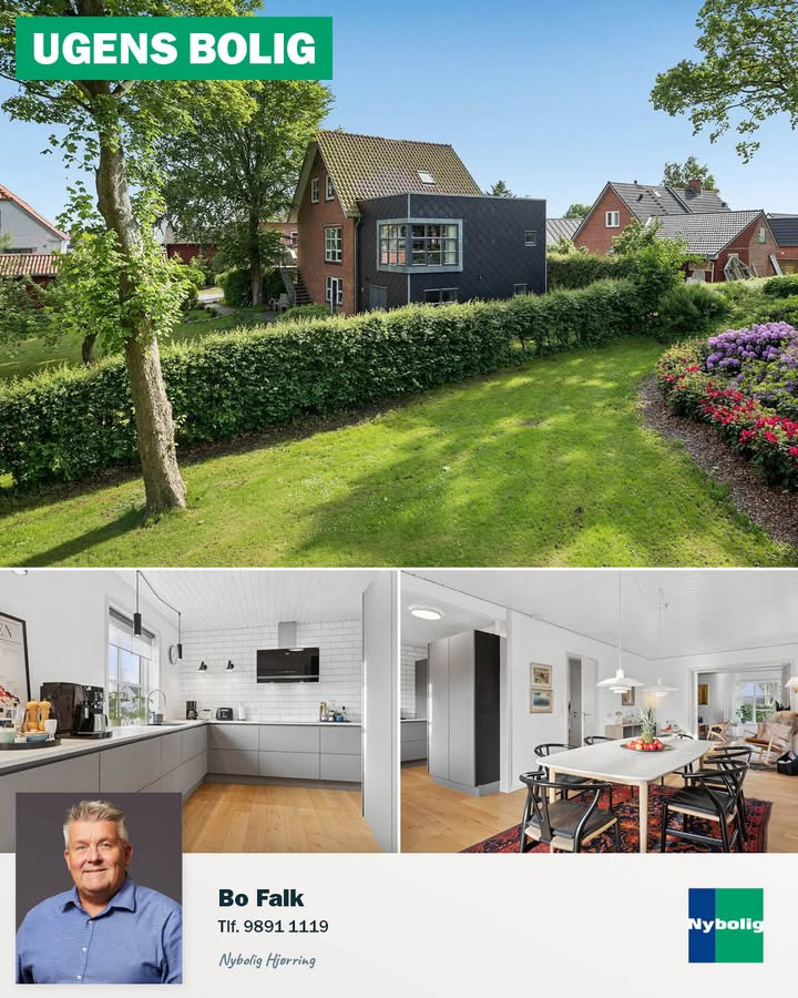 Nybolig Hjørring præsenterer ugens bolig på topadresse i Sindal