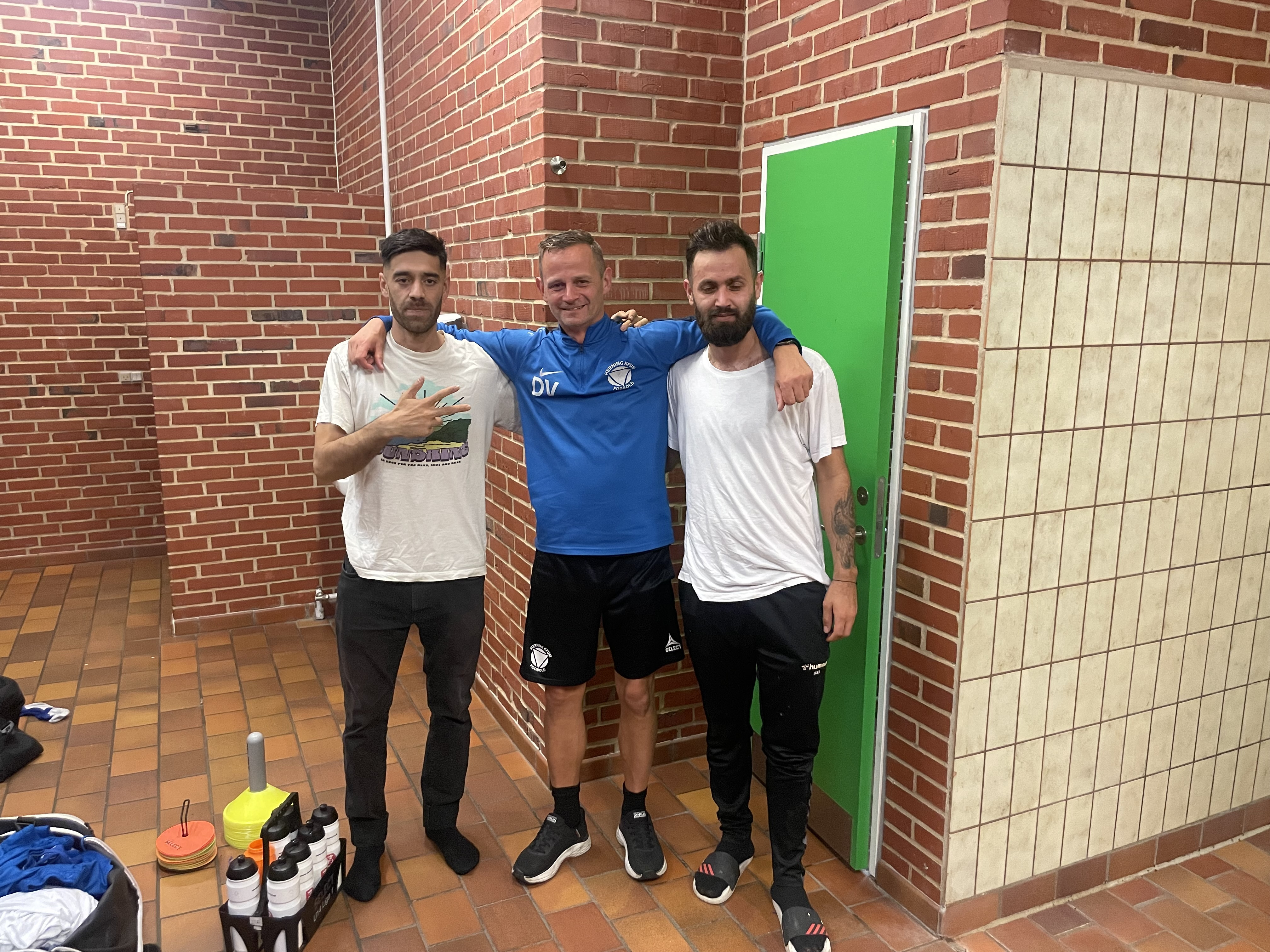 Herning KFUM triumferer i første halvleg men kæmper med konditionen i anden halvleg