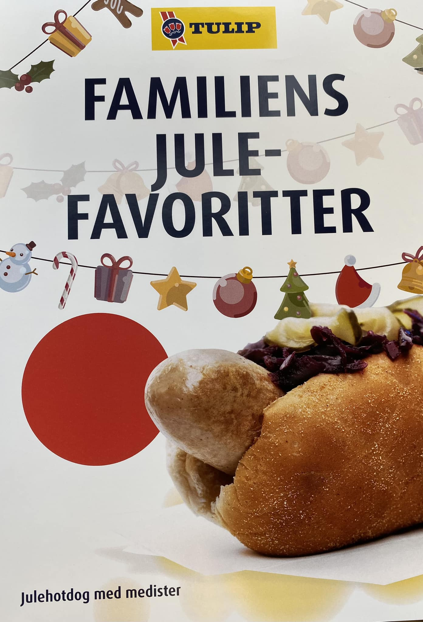 Kom i julestemning med en julehotdog hos Knuds Pølsevogn
