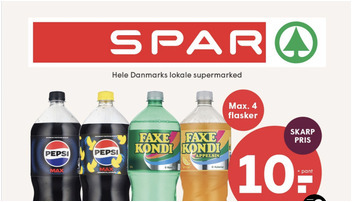 Pepsi eller Faxe Kondi til kun 10 kr. og Gestus skrabeæg for 15 kr. - Se de lokale tilbud