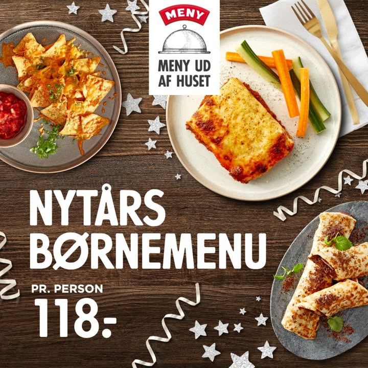 Sidste chance for at bestille børnemenuen til nytår hos Meny Als