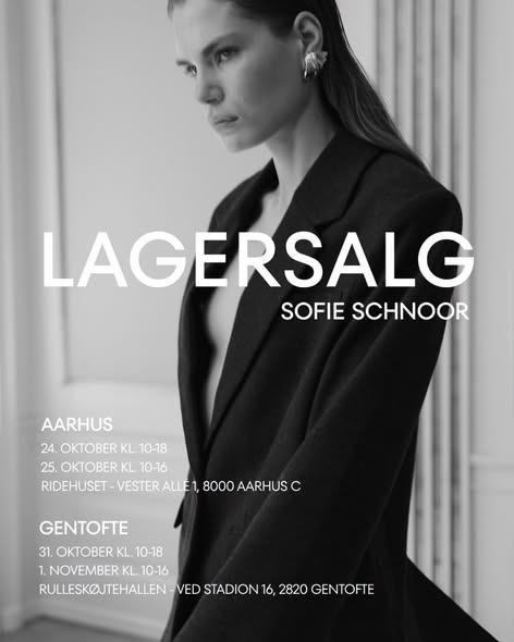 Lagersalg.com inviterer til Sofie Schnoor-lagersalg i Ridehuset med op til 80% rabat