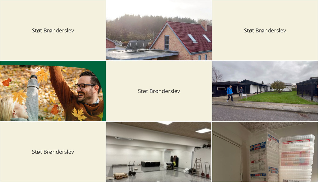 Nyt fra Farvebøtten Brønderslev, Mæglerhuset Brønderslev, Stenum Auto v/ Mads Tilsig og 2 andre