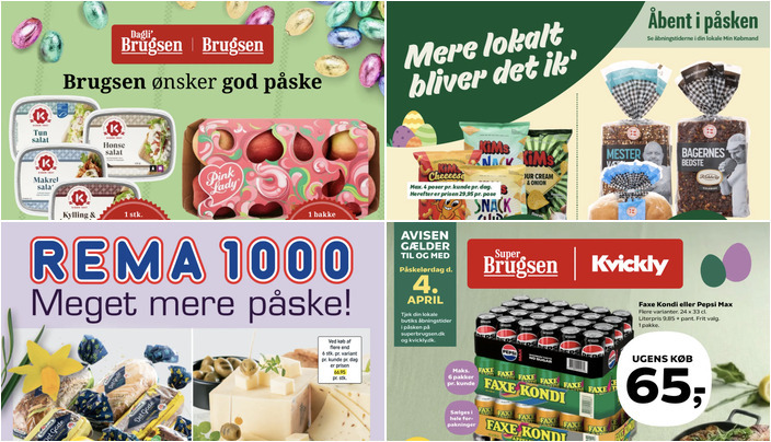 Fantastiske tilbud: K-Salat pålægssalat til 9 kr. og Riberhus ost til 35 kr.