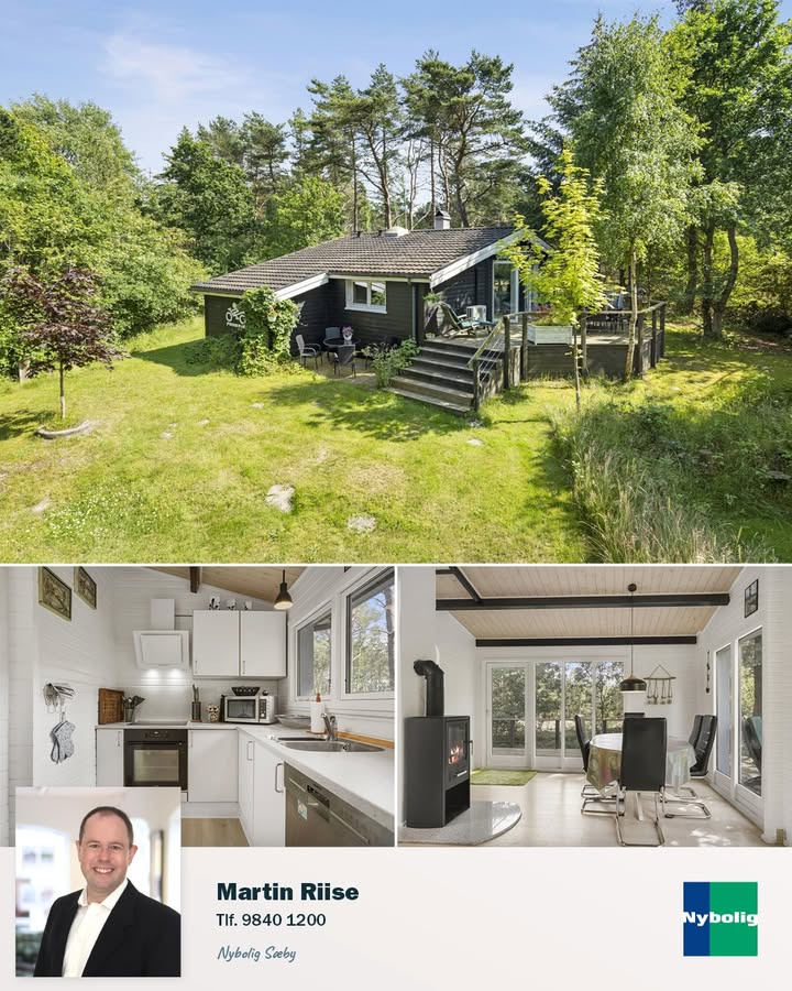 Nybolig Sæby A/S præsenterer charmerende sommerhus i naturskønne omgivelser