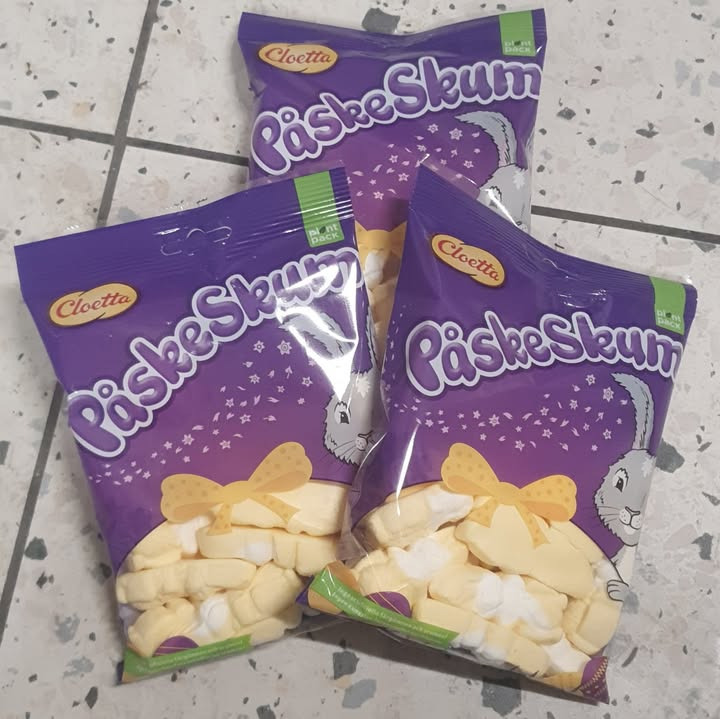 Meny Randers tilbyder Cloetta påskeskum til kun 12 kroner pr pose