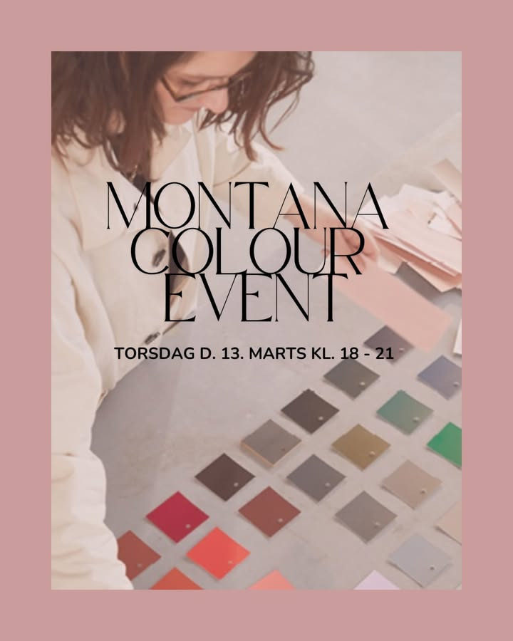 Livingshop Holstebro inviterer til farverig aften med Montana Colour Event