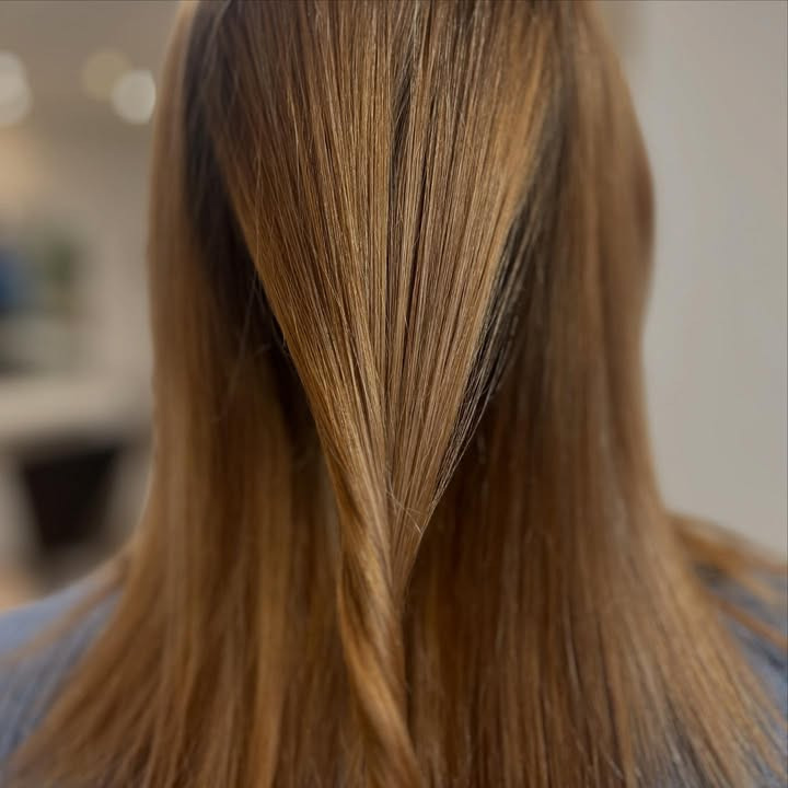 Bøgvad fremhæver smuk kobber balayage med varme nuancer