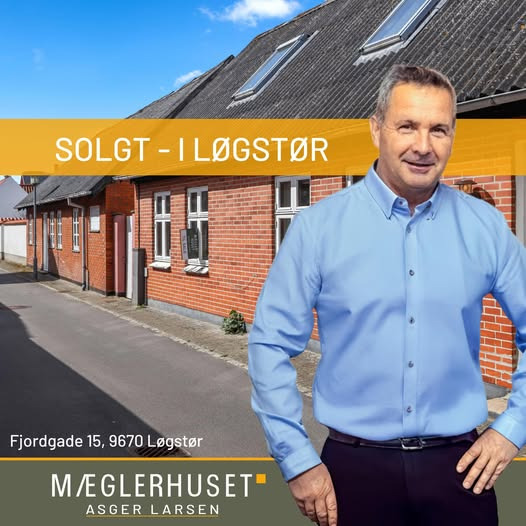 Mæglerhuset Asger Larsen sælger endnu en bolig i Løgstør
