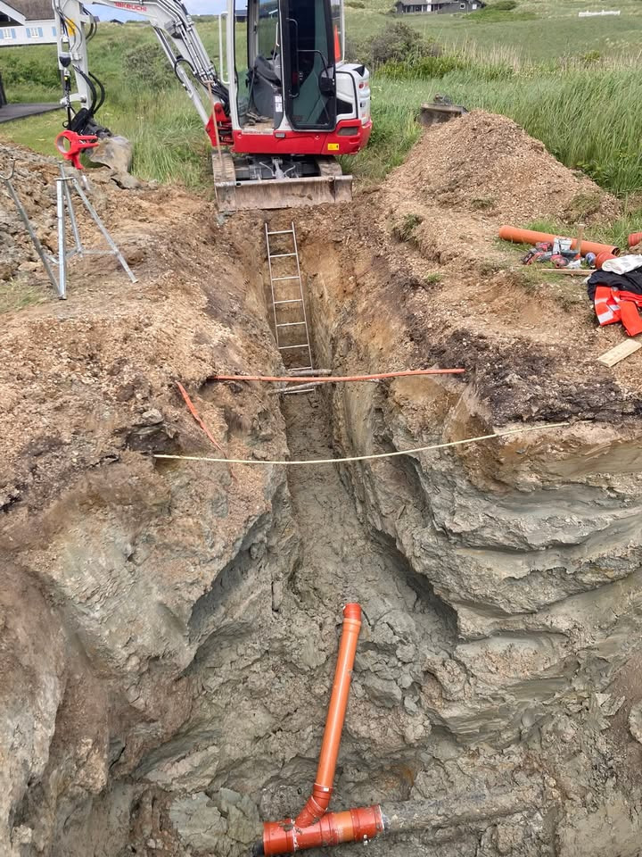 Skjoldager Dræn- & Entreprenørforretning ApS deler billeder fra ugens opgaver i Tornby