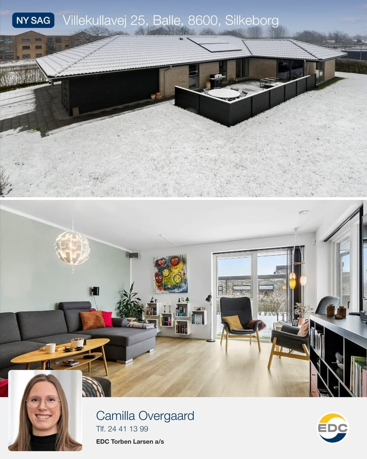 Ny moderne villa til salg i attraktive Balle hos EDC Torben Larsen