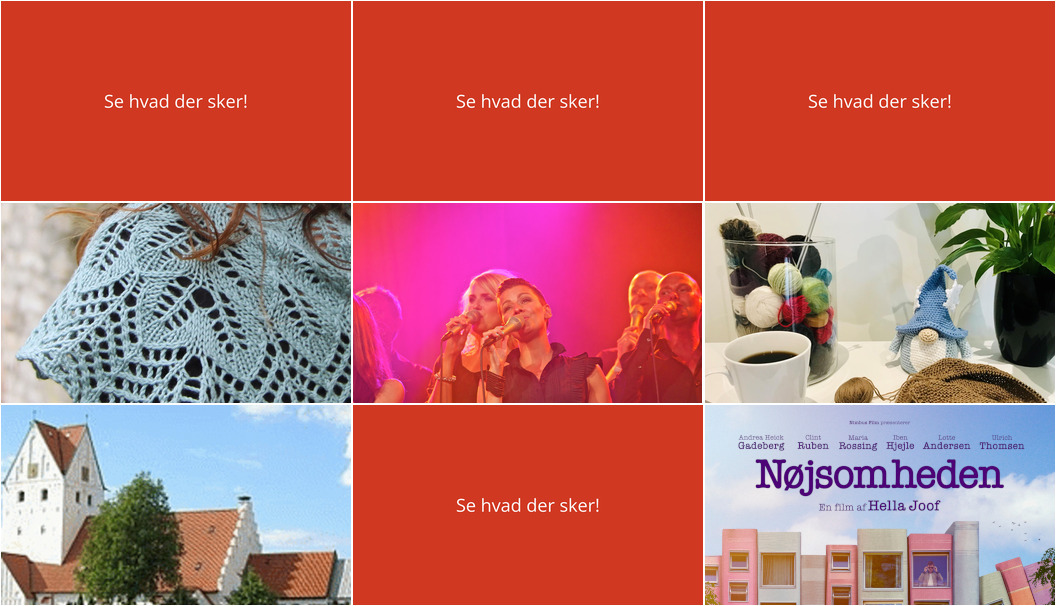 Ugeprogram i Grindsted: Kulturelle oplevelser og fællesskab