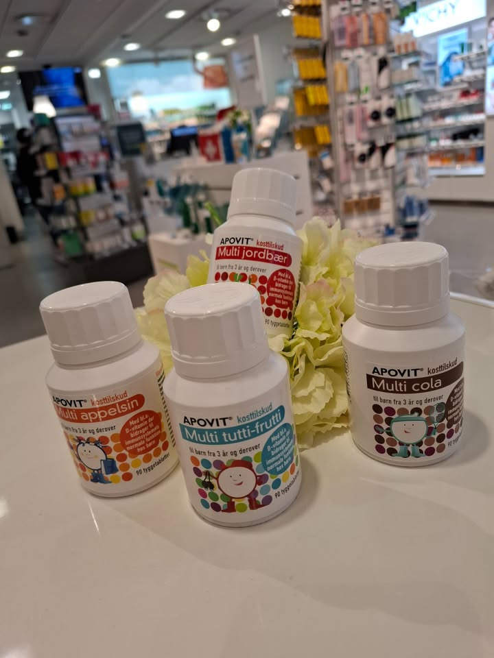Ikast Apotek tilbyder gode priser på Apovit multivitaminer til børn