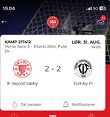 Tornby IF imponerer med stærk holdånd i uafgjort mod IF Skjold Sæby