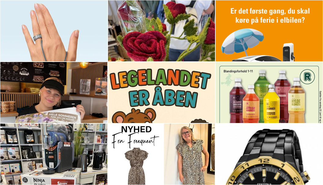 Nyt fra REMA 1000 Nykøbing Mors, CHOKOLET BON BONNIEREN, GARDEROBEN og 9 andre