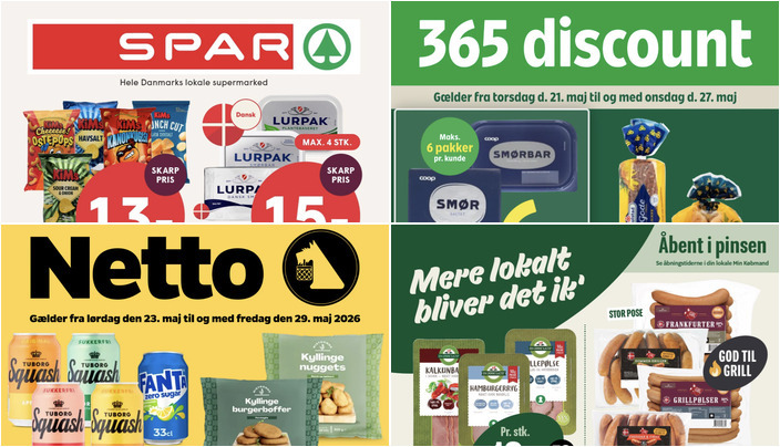 Coop smør til kun 6 kr. og Gøl pølser til 89 kr. - fantastiske tilbud i Kjellerup