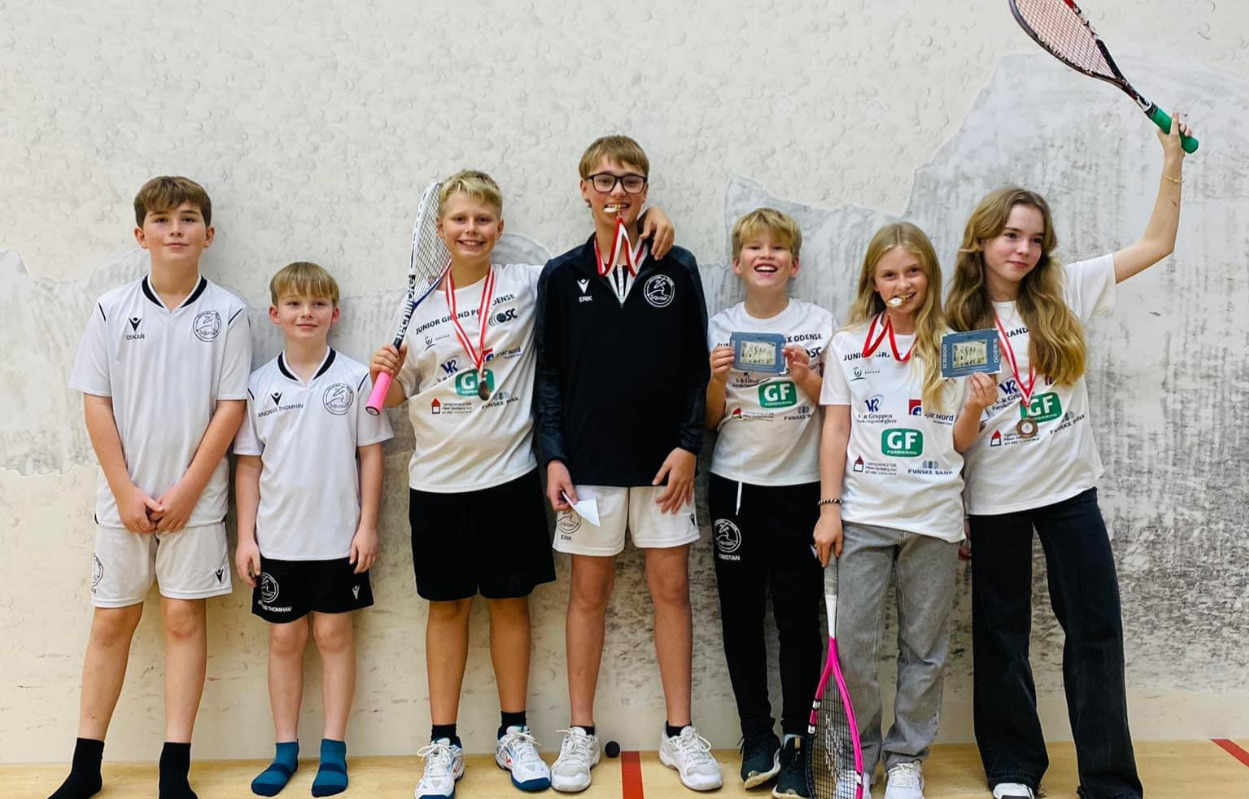 Fremgang og succes: Kolding KFUM Junior Squash Sæson 2023