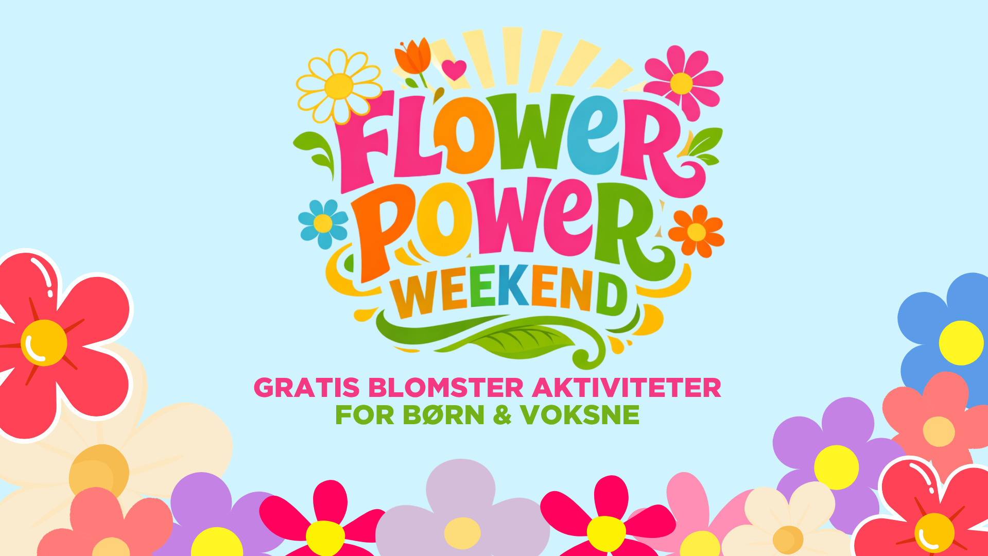 Flower Power Weekend hos BROEN Shopping: Foråret bydes velkommen med farver og kreativitet