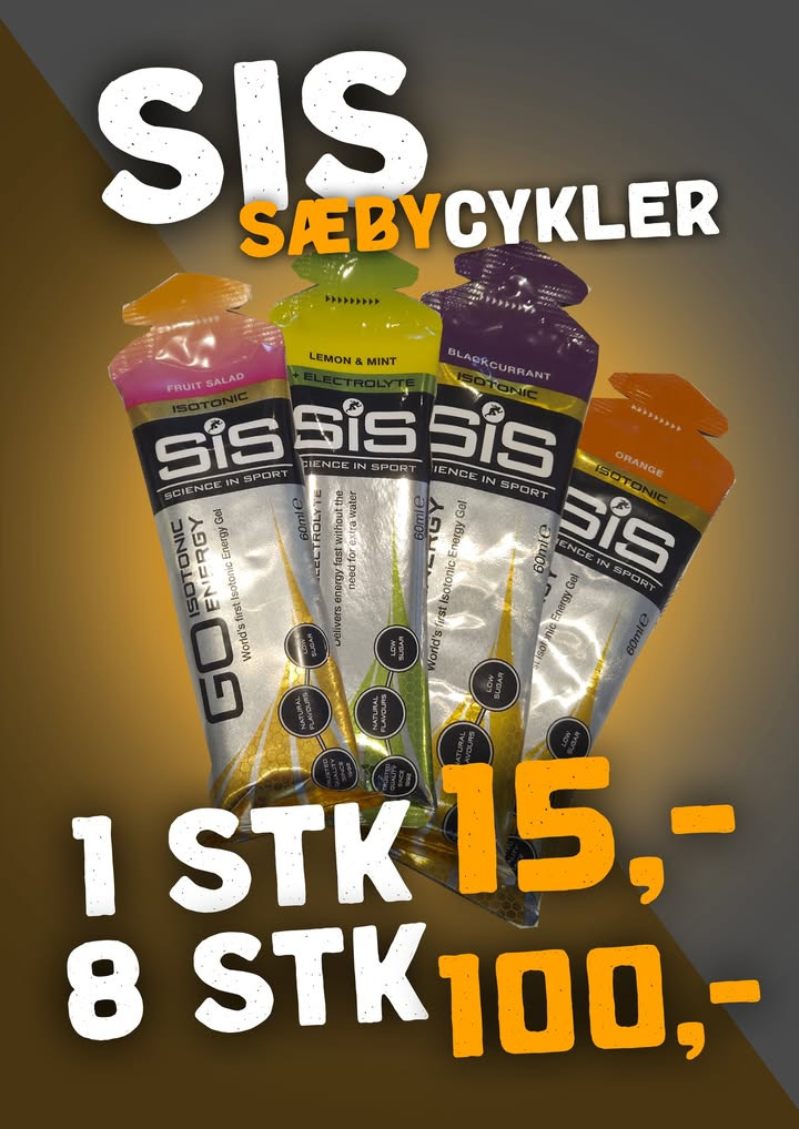 Sæby cykler byder på energigel til en skarp pris