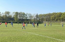FC Sallings U13-drenge lider nederlag mod Ringkøbing IF efter en skuffende anden halvleg