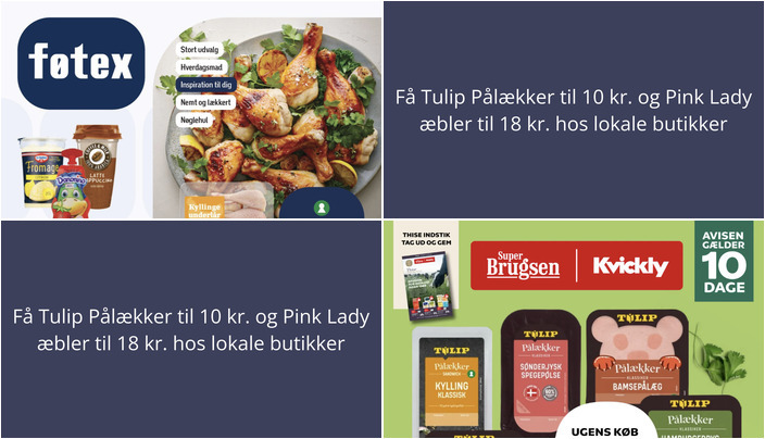 Få Tulip Pålækker til 10 kr. og Pink Lady æbler til 18 kr. hos lokale butikker