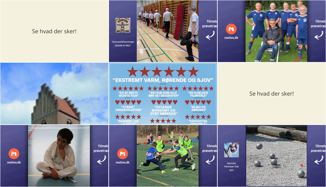 Spændende weekend i Gentofte: Motion, mindfulness og film i vente