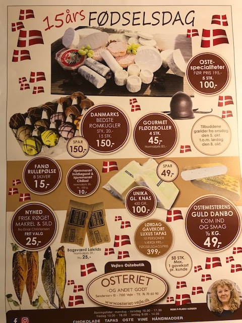 Osteriet: Hip Hurra - det er vores 15 års fødselsdag